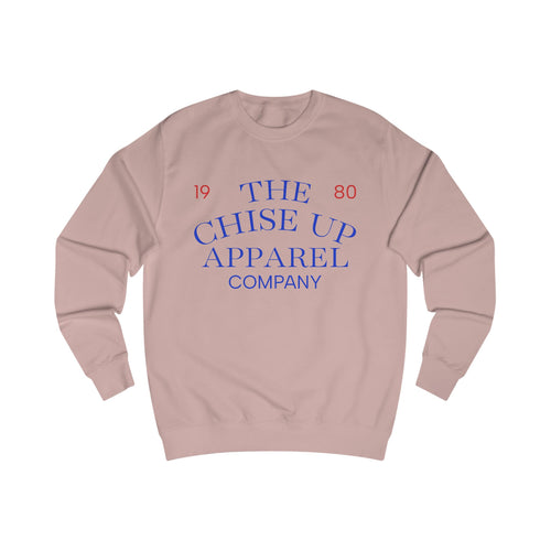 "The Chise Up Apparel Company 1980' Sweatshirt (BLUE LETTERS)